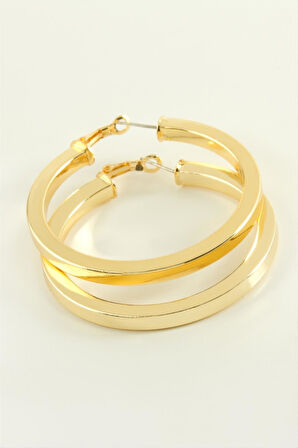 Ezme Halka Küpe 4,5 cm