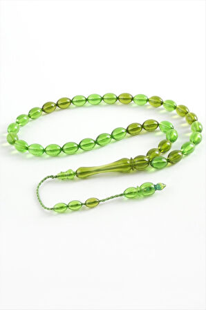 Zeytin Şekilli Plastik Tesbih 8*11 mm