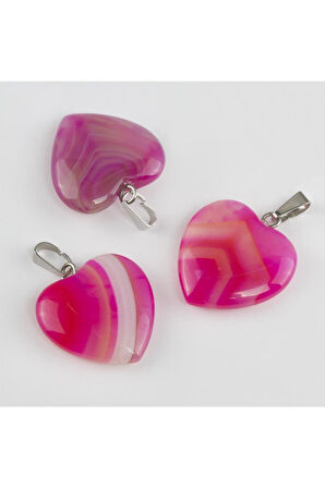 Akik Kalpli Doğaltaş Kolye Ucu