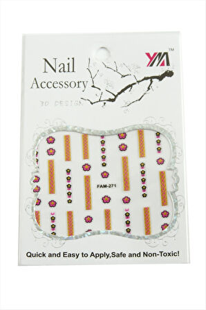 Tırnak Aksesuarı Tattoo Sticker