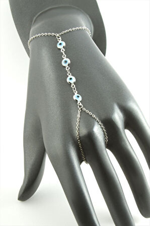 Yuvarlak Taşlı Çelik Şahmeran