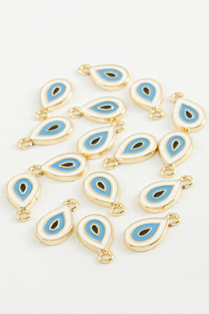 Damla Tek Kulp Mineli Bileklik ve Kolye Ucu Aparatı 1 Adet