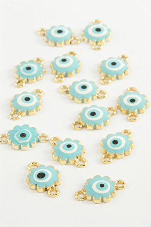 Çiçek Çift Kulplu Mineli Bileklik ve Kolye Ucu Aparatı 1 Adet