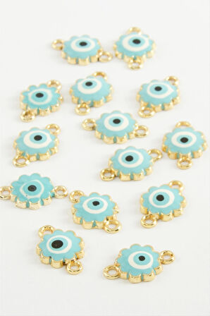 Çiçek Çift Kulplu Mineli Bileklik ve Kolye Ucu Aparatı 1 Adet