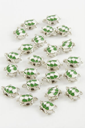 Kaplumbağa Mineli Bileklik ve Kolye Ucu Aparatı 1 Adet