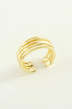 Çift Sıra Metal Yüzük