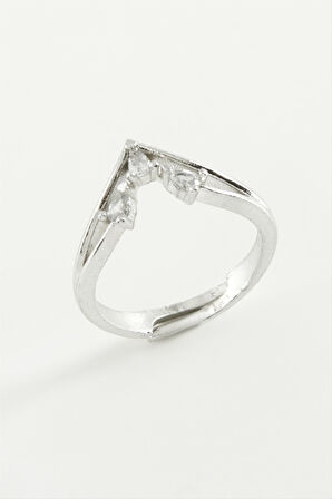 Ok Zirkon Taşlı Yüzük