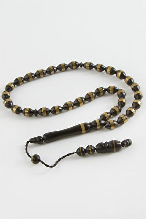 Arpa Kesim İşlemeli Kuka Tesbih 8*10 mm