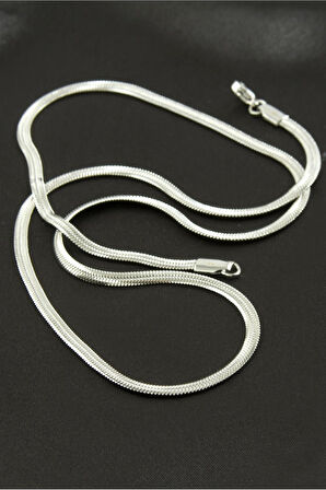 İtalyan Zincir Çelik Kolye 55 cm