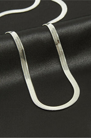 İtalyan Zincir Çelik Kolye 55 cm