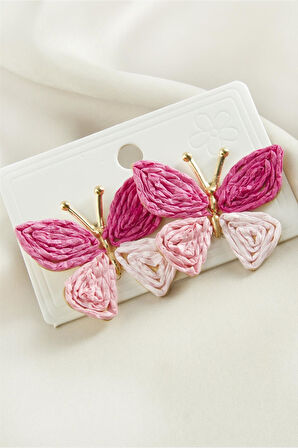 Kelebek Zr Model Küpe