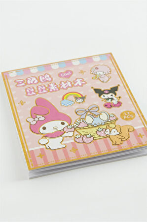 12 Yapraklı Çzgflm Karakteri Defter Sticker