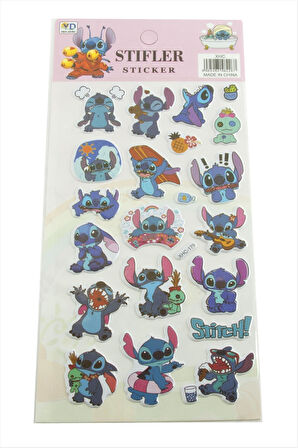 Stifler Kabartmalı Sticker