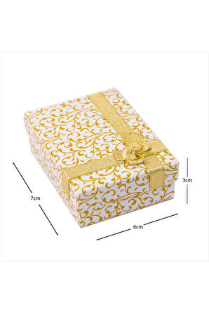 Desenli Set Kolye Hediye Kutusu