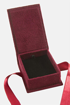 Süet Lüx Set Kolye Kutusu