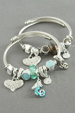 Kalp Panora Bileklik