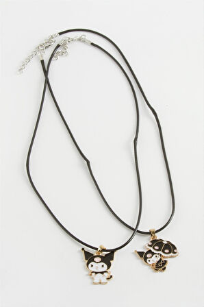 Çzgflm Karakteri Arkadaşlık Kolyesi (Çift Kolye)