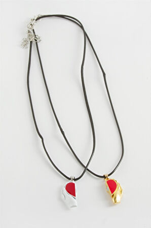 Kalp Arkadaşlık Kolyesi (Çift Kolye)