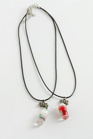 İçecek Arkadaşlık Kolyeleri (Çift Kolye)