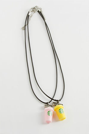 İçecek Arkadaşlık Kolyeleri (Çift Kolye)