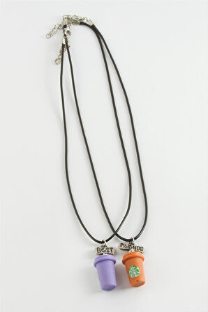 İçecek Arkadaşlık Kolyeleri (Çift Kolye)