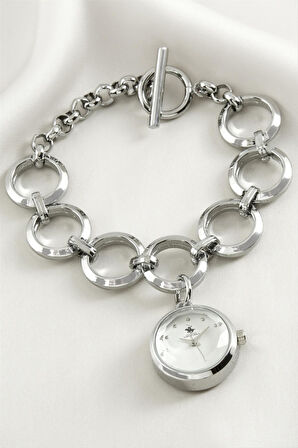 Sallantılı Metal Kadın Kol Saat