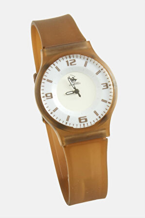 Silikon Kayışlı Bay Kadın Kol Saatic