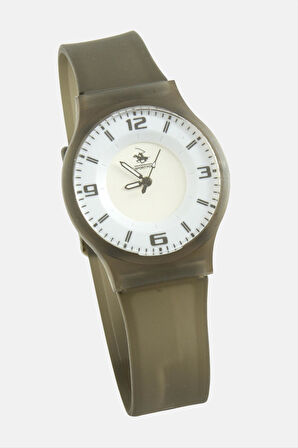 Silikon Kayışlı Bay Kadın Kol Saati