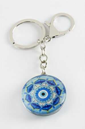 Nazar Cam Anahtarlık