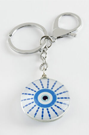 Nazar Cam Anahtarlık