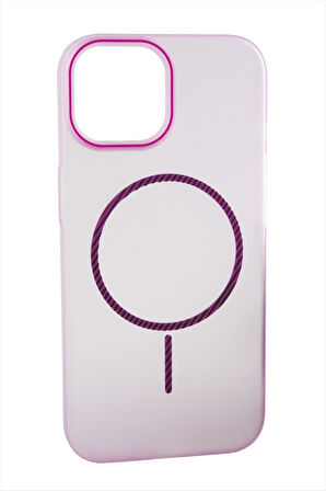 iPhone 11 Buzlu Magsaff Kapak Kılıf