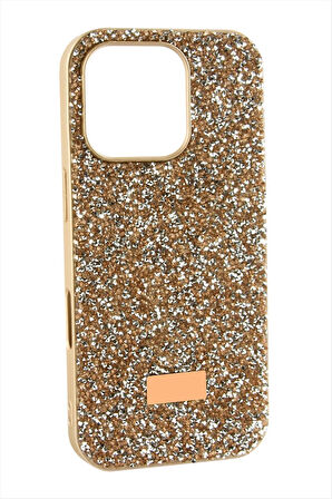 İphone 16 Pro Max Taşlı Kapak Kılıf