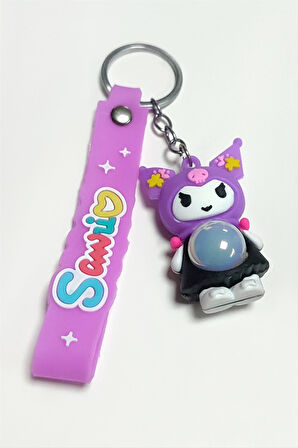 Çzgflm Karakteri Işıklı Silikon Anahtarlık