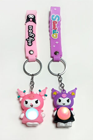 Çzgflm Karakteri Işıklı Silikon Anahtarlık