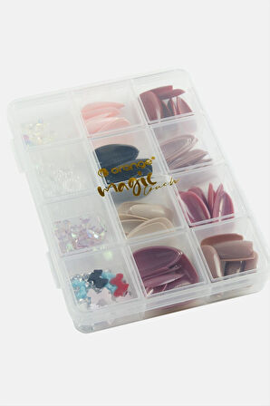 Orange 96 Adet Takma Tırnak Süsü