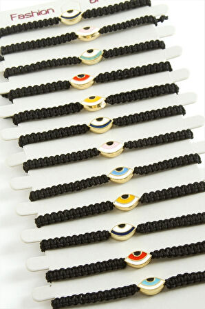 Göz Makrome İp Bileklik