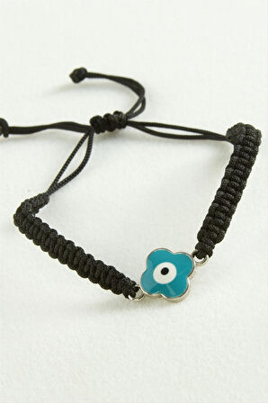Çiçek Nazar Makrome İp Bileklik