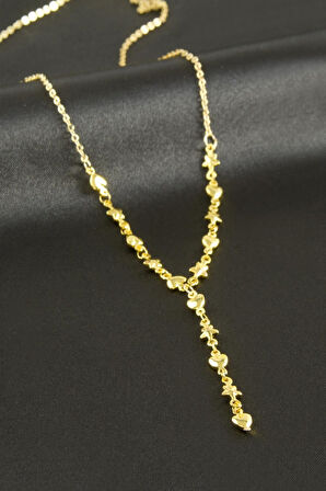 Kalp Yıldız Y Kolye