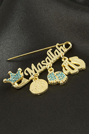 Maşallah Yazılı Broş