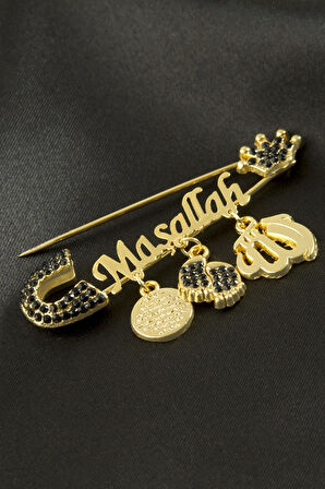 Maşallah Yazılı Broş