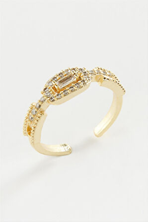 Baget Zirkon Taşlı Yüzük