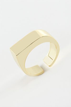 Dikdörtgen Metal Yüzük