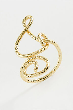 Burgulu Metal Yüzük