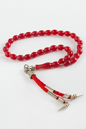 Mısır Kesim Cam Taş Tesbih 6 mm