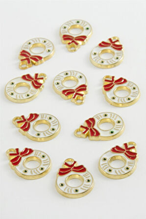 Yılbaşı Simiti Mineli Kolye Ucu 1 Adet