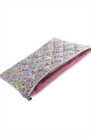 Çiçek Desenli Labtop Bilgisayar Çantası 15*16 inç