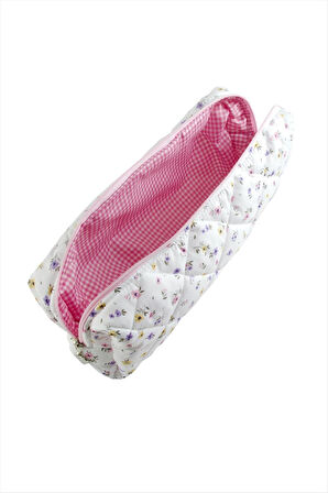 Çiçek Desenli Kalem Kutusu