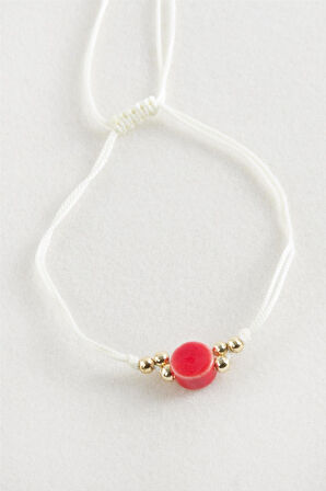 Yuvarlak Makrome İp Bileklik