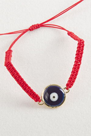 Nazar Makrome Örgülü Bileklik