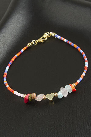 Karışık Miyoki Boncuk Bileklik